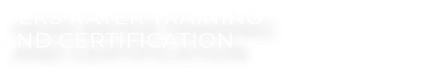 HERS RATER TRAINING AND CERTIFICATION